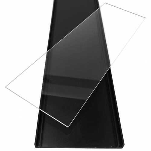 Plexi pleksi pleksa na wymiar - pleksi (2 × 100 × 100 mm) - do profilu szerokości 10cm